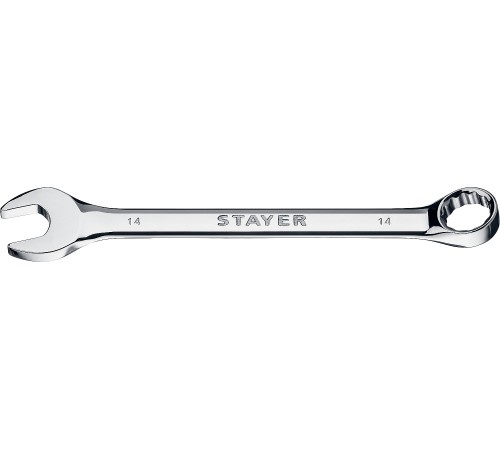 STAYER 14 мм, комбинированный гаечный ключ 27081-14_z01 STAYER 14 мм, комбинированный гаечный ключ 27081-14_z01