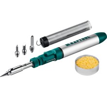 KRAFTOOL SolderGas, 70 B, 30 - 70 Вт, 1300°С, горелка, фен, набор 8 в 1, газовый паяльник (55504-H8) KRAFTOOL SolderGas, 70 B, 30 - 70 Вт, 1300°С, горелка, фен, набор 8 в 1, газовый паяльник (55504-H8)
