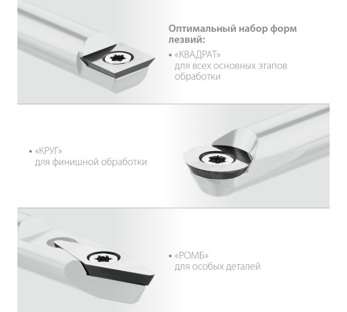 KRAFTOOL 3 шт., набор ручных резцов по дереву Precision-3 18369 KRAFTOOL 3 шт., набор ручных резцов по дереву Precision-3 18369