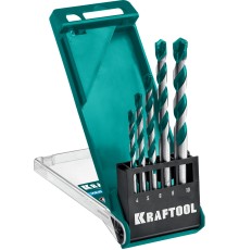 KRAFTOOL Keramo, 5 шт: 4-5-6-8-10 мм набор сверл по керамограниту с твердосплавной пластиной (29175-H5) KRAFTOOL Keramo, 5 шт: 4-5-6-8-10 мм набор сверл по керамограниту с твердосплавной пластиной (29175-H5)