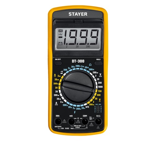 STAYER DT-300 Цифровой мультиметр (45321)