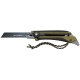 OLFA WORKS FK1 FIELD KNIFE универсальный нож со сменным серрейторным лезвием для сложных материалов (OW-FK1-OD)