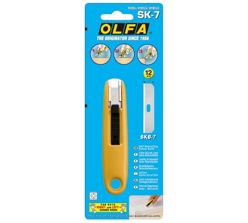 OLFA 17,5 мм, нож безопасный OL-SK-7 OLFA 17,5 мм, нож безопасный OL-SK-7