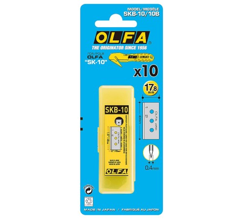 OLFA 17.8 мм, лезвие специальное для ножа OL-SKB-10/10B OLFA 17.8 мм, лезвие специальное для ножа OL-SKB-10/10B