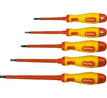 KRAFTOOL X-Drive Electro, 6 предм, набор высоковольтных отверток (250088 - H6) KRAFTOOL X-Drive Electro, 6 предм, набор высоковольтных отверток (250088 - H6)