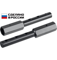 ЗУБР УД-3, НЕХ 32 - круг 30 мм, 2 шт., удлинитель (707107-3) ЗУБР УД-3, НЕХ 32 - круг 30 мм, 2 шт., удлинитель (707107-3)