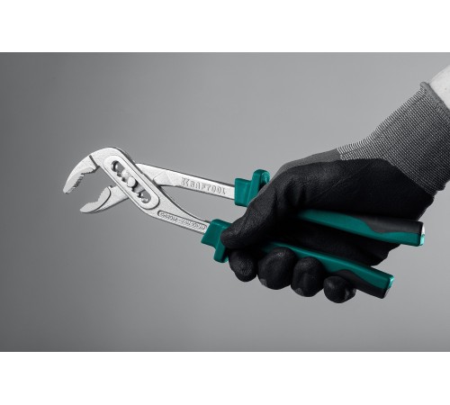 KRAFTOOL 250 мм, Cr-Mo, клещи переставные KRAFT-MAX 22011-10-25
