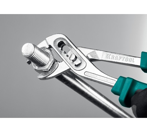 KRAFTOOL 250 мм, Cr-Mo, клещи переставные KRAFT-MAX 22011-10-25