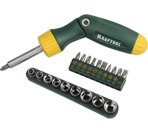 KRAFTOOL 21 шт., отвертка в наборе BIT-LOCK 26151-H21 KRAFTOOL 21 шт., отвертка в наборе BIT-LOCK 26151-H21