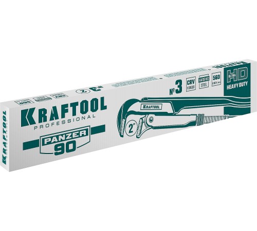 KRAFTOOL №3, прямые губки, ключ трубный PANZER-90 2734-20_z02 KRAFTOOL №3, прямые губки, ключ трубный PANZER-90 2734-20_z02