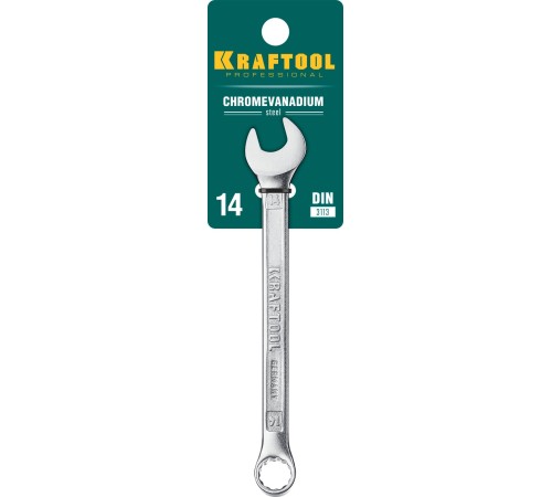 KRAFTOOL 14 мм, комбинированный гаечный ключ 27079-14_z01 KRAFTOOL 14 мм, комбинированный гаечный ключ 27079-14_z01