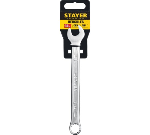 STAYER 13 мм, комбинированный гаечный ключ 27081-13_z01 STAYER 13 мм, комбинированный гаечный ключ 27081-13_z01