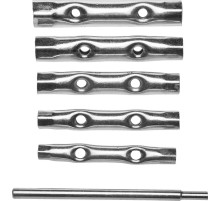 DEXX 6 предметов, 8 - 17 мм, набор трубчатых ключей (27192-H6)