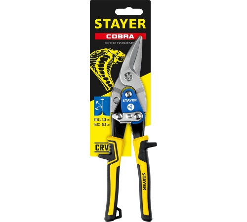 STAYER 260 мм, левые ножницы по металлу Cobra 23055-L_z01 Master STAYER 260 мм, левые ножницы по металлу Cobra 23055-L_z01 Master