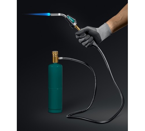 KRAFTOOL KS-8000, со шлангом 1.4м с пьезоподжигом на баллон турбо нагрев + 30% 2000°C, Газовая горелка Blue Fire (55512) KRAFTOOL KS-8000, со шлангом 1.4м с пьезоподжигом на баллон турбо нагрев + 30% 2000°C, Газовая горелка Blue Fire (55512)