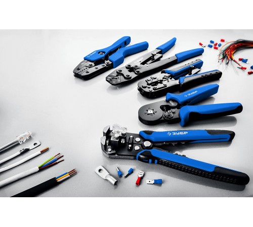ЗУБР RJ45, RJ11/RJ12, кримпер универсальный 22650 Профессионал ЗУБР RJ45, RJ11/RJ12, кримпер универсальный 22650 Профессионал