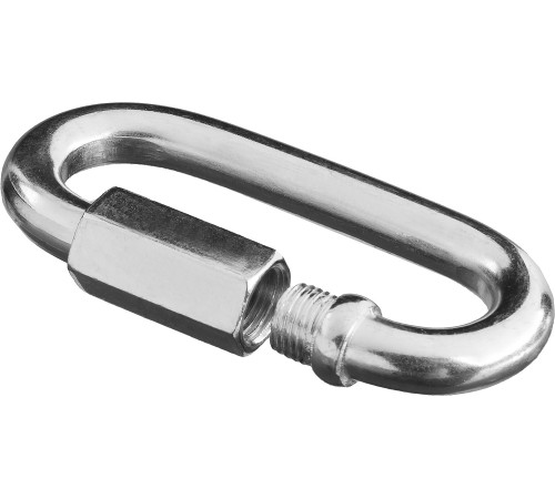 ЗУБР 8 мм, 20 шт., карабин винтовой с муфтой 4-304535-08