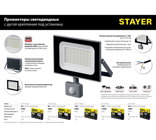 STAYER 65-160 см, желтый/черный, штатив переносной 56920_z01 Master STAYER 65-160 см, желтый/черный, штатив переносной 56920_z01 Master
