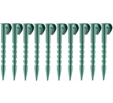 GRINDA 150 мм, 10 шт, первичный полипропилен, набор садовых колышков (8-422361-H10)