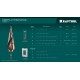 KRAFTOOL COBALT 4-12мм, 9 ступеней, азотирование, винтовая спираль, сверло ступенчатое(29691-4-12-9)