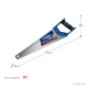 ЗУБР 7 TPI, 450 мм, ножовка универсальная (пила) МОЛНИЯ 3D 15077-45_z01 Профессионал