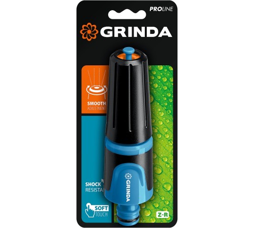 GRINDA плавная регулировка, двухкомпонентный, наконечник поливочный Z-R 429177 PROLine GRINDA плавная регулировка, двухкомпонентный, наконечник поливочный Z-R 429177 PROLine