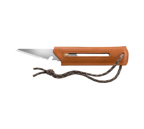 OLFA WORKS BK1 CAMEL BUSHCRAFT KNIFE многоцелевой нож со сменным лезвием с чехлом (OW-BK1L-CL) OLFA WORKS BK1 CAMEL BUSHCRAFT KNIFE многоцелевой нож со сменным лезвием с чехлом (OW-BK1L-CL)
