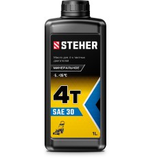 STEHER 4Т-30, 1 л, минеральное масло для 4-тактных двигателей (76015-1)