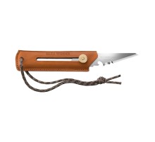 OLFA WORKS BK1 CAMEL BUSHCRAFT KNIFE многоцелевой нож со сменным лезвием с чехлом (OW-BK1L-CL) OLFA WORKS BK1 CAMEL BUSHCRAFT KNIFE многоцелевой нож со сменным лезвием с чехлом (OW-BK1L-CL)