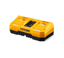 STEHER 20 В, 2 порта, 2 х 3 А, зарядное устройство для LMS АКБ (CH-20-26)