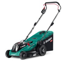 ЗУБР 40 В (2x20В), 400 мм, без АКБ (LMS), газонокосилка аккумуляторная бесщеточная (ГКЛ-4040)