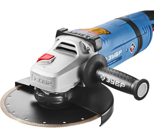 ЗУБР 2600 Вт, d230 мм, УШМ, АВТ, Профессионал (УШМ-П230-2600 ПВ)