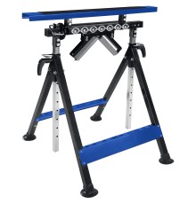 ЗУБР МОСТ-4, 600x680x(830-1290) мм, многофункциональная опорная стойка трансформер 4 в 1, Профессионал (38789)