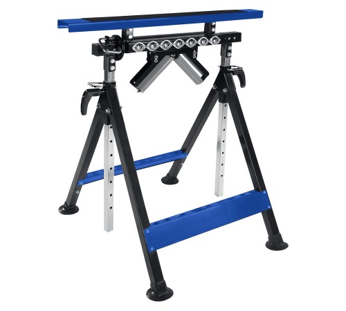 ЗУБР МОСТ-4, 600x680x(830-1290) мм, многофункциональная опорная стойка трансформер 4 в 1, Профессионал (38789)