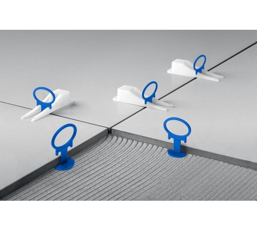 ЗУБР СВП КОЛЬЦО, 1,0 мм, зажим, 500 шт, система выравнивания плитки (33861-500)