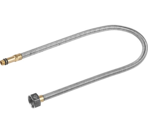 ЗУБР 1/2″, 0.6 м, гайка-штуцер, сильфонная подводка для смесителей с удлиненным штуцером (51013-060)