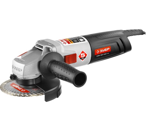 ЗУБР 1100 Вт, d125 мм, УШМ, регулировка оборотов (УШМ-125-1100 ТМ3)