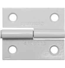 STAYER 50 x 43 x 1.8 мм, разъемная, левая, цвет белый, карточная петля (37613-50-2L)
