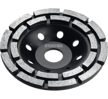 STAYER Double, d 125 мм, двухрядная алмазная чашка (33381-125)