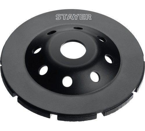 STAYER Double, d 125 мм, двухрядная алмазная чашка (33381-125)