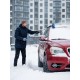 ЗУБР телескопическая щётка с поворотной головой и водосгоном от снега автомобильная, 910-1300 мм, Профессионал (61060-150)