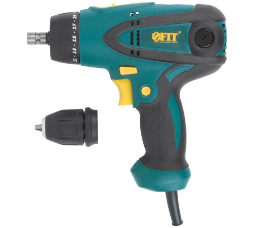 Дрель-Шуруповерт эл. 280 Вт; 0-350/1100 об/мин; БзП 10 мм; рез. накл.; 25 Нм; БС щеток; 1,4 кг; коробка ES-286