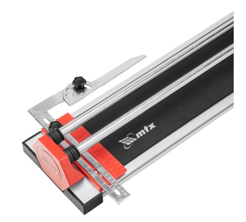 Плиткорез ручной монорельсовый 600 х 14 мм, ходовая каретка,9/4 рег.подшипников,литая станина MTX