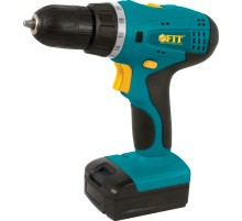 Дрель-Шуруповерт акк. 14,4 В; 0-350/1250 об/мин; 22 Нм; 2 (Li-Ion) 1,3 Ач; 1 ч.; рез. накл.; кейс CD-14LC