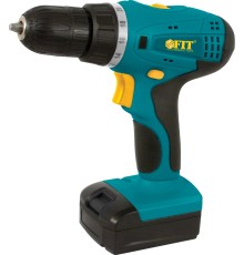 Дрель-Шуруповерт акк. 14,4 В; 0-350/1250 об/мин; 22 Нм; 2 (Li-Ion) 1,3 Ач; 1 ч.; рез. накл.; кейс CD-14LC