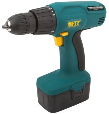 Дрель-Шуруповерт акк. 14,4 В; 0-550 об/мин; 10,5 Нм; 2 (Ni-Cd) 1,2 Ач; 3-5 ч.; рез. накл.; кейс CD-14C