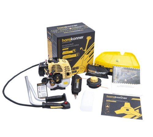 Триммер бензиновый Hanskonner HBT126D Триммер бензиновый Hanskonner HBT126D