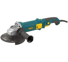 Шлифмашина угловая 1400 Вт; 0-10000 об/мин; КлК 150 мм; 2,5 кг; армир.ротор; б/с щеток; коробка AG-150/1400