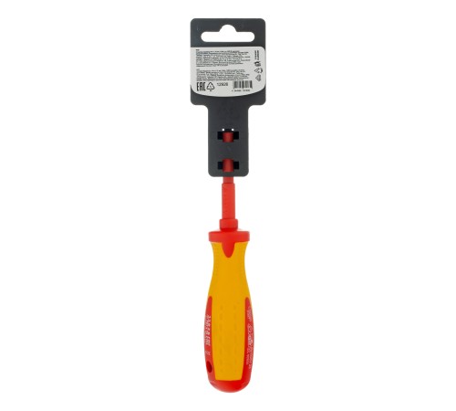 Отвертка Insulated, PH1 x 75 мм, CrMo, до 1000 В, двухкомпонентная рукоятка Matrix Professional