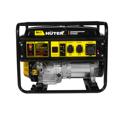 Портативный бензогенератор Huter DY9500L Портативный бензогенератор Huter DY9500L